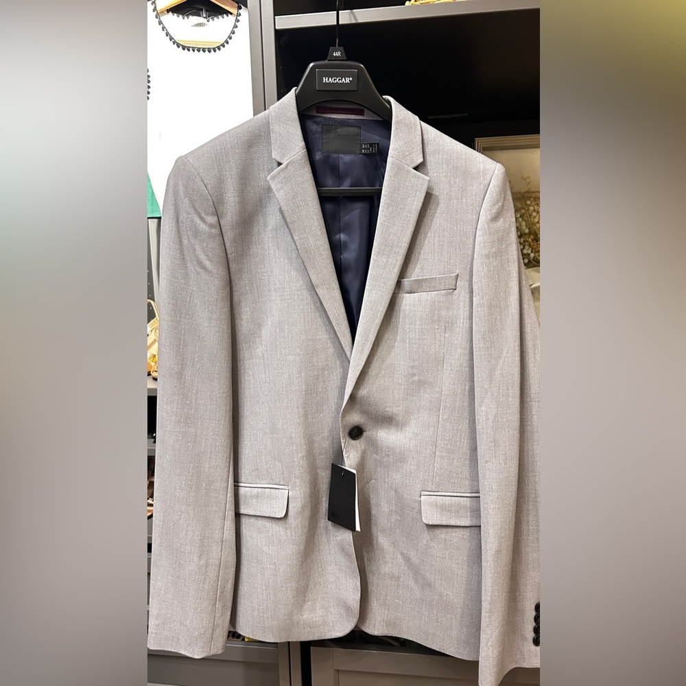 ASOS Light Gray Men's Blazer